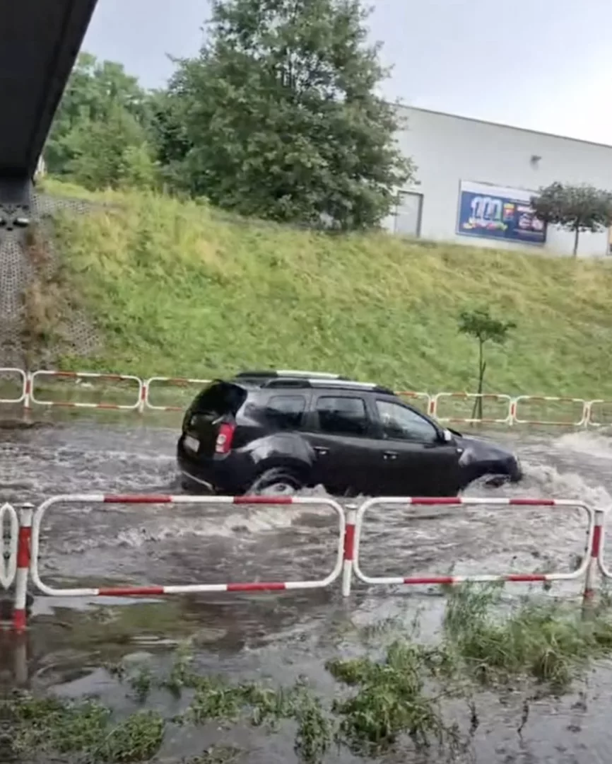 Woj. śląskie zmagało się z podtopieniami już od popołudnia