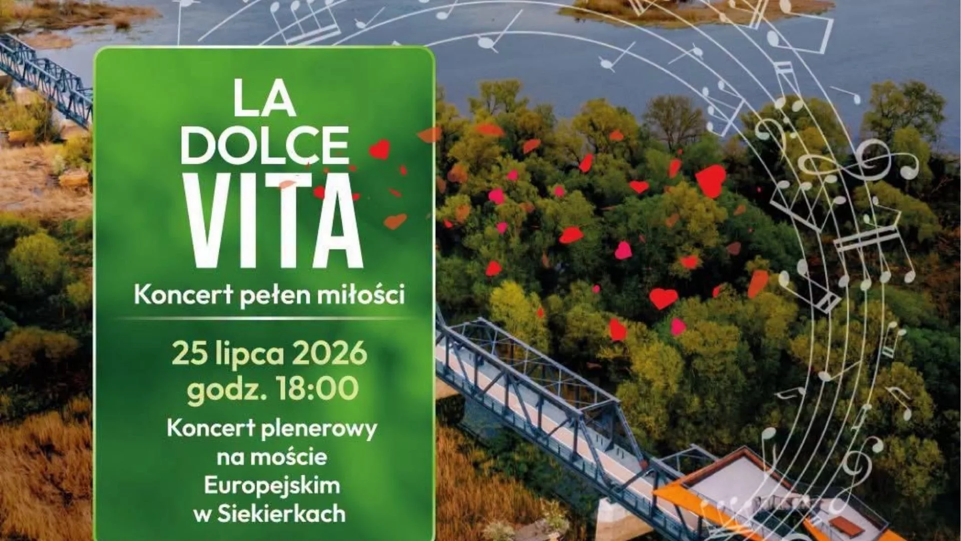 La Dolce Vita - koncert plenerowy na moście w Siekierkach
