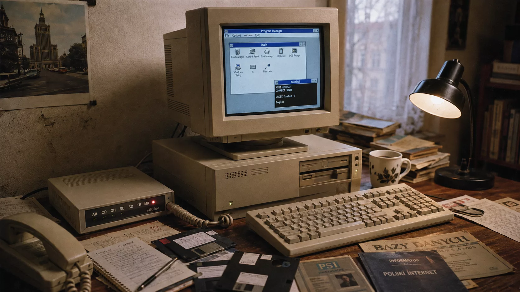 35 lat internetu w Polsce. Wszystko zaczęło się od jednego e-maila