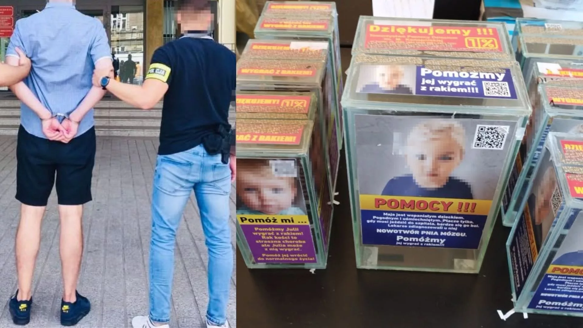 Ponad 3 mln zł zebrane na chore dzieci miały trafiać na prywatne konta. Trzy osoby zatrzymane