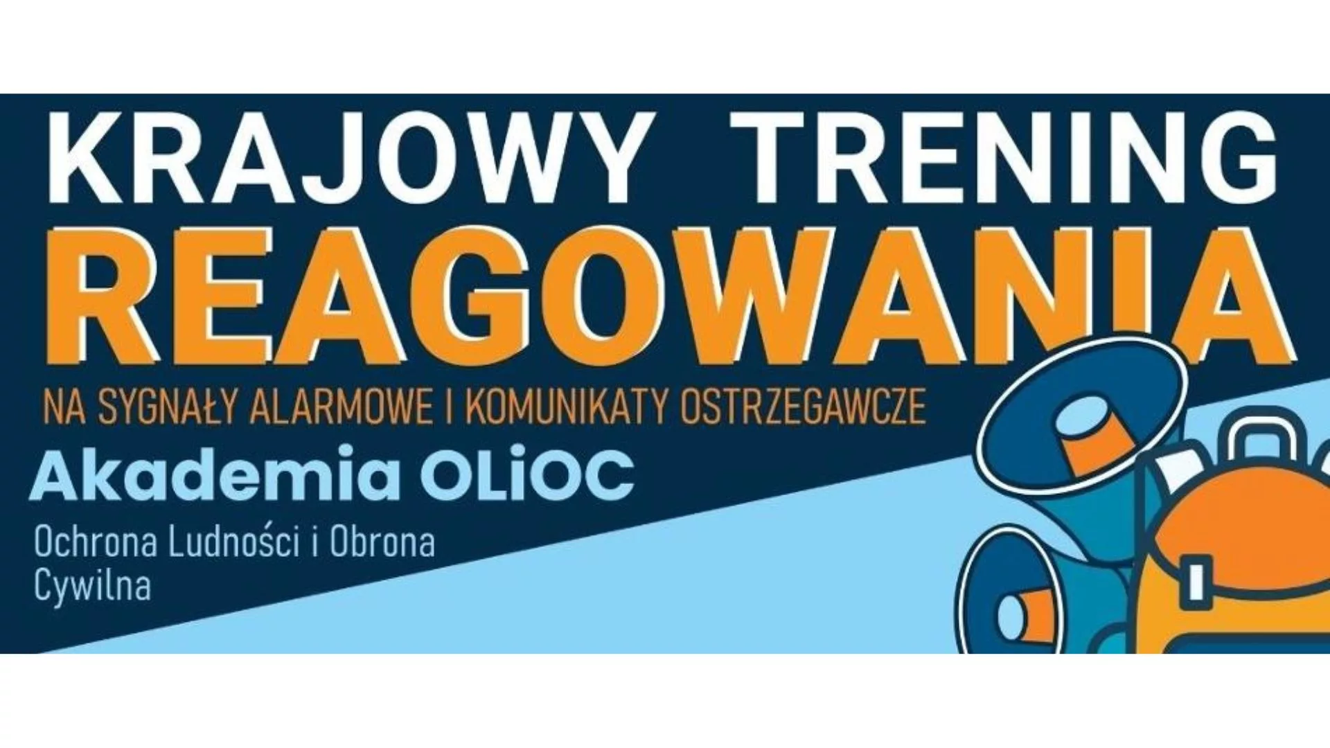 Jak reagować na alarm? 29 sierpnia w całej Polsce ruszą punkty Akademii OLiOC