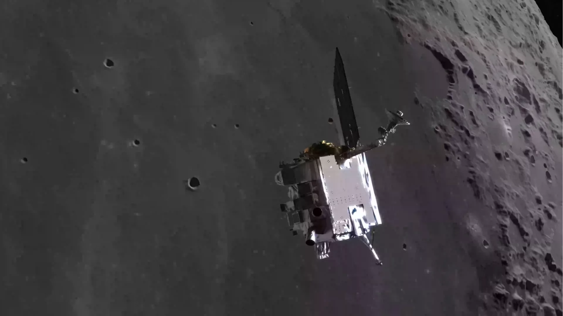 Krater na Księżycu zrobiony przez człowieka. NASA ujawnia szczegóły