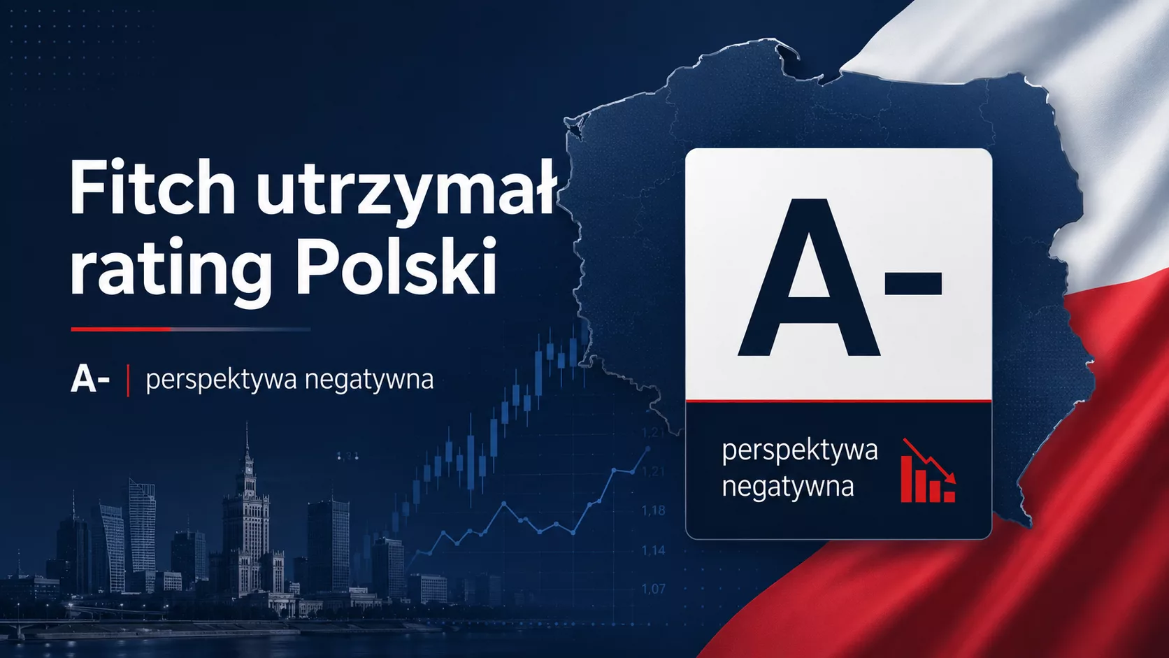 Fitch utrzymał rating Polski. Negatywna perspektywa pozostaje