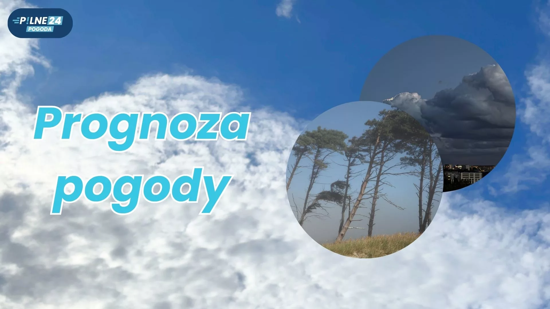 Burzowy początek tygodnia, potem chłodniej i nadal z deszczem