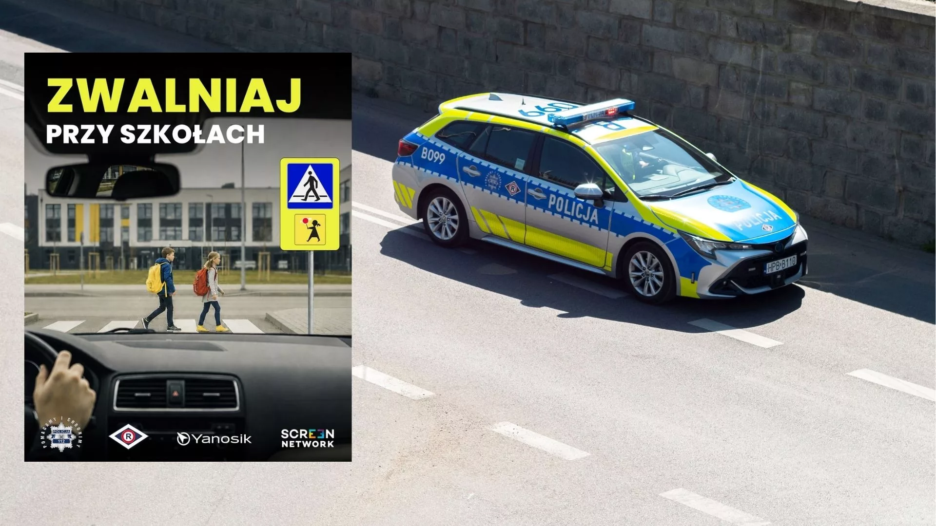 Policja współpracuje z aplikacją Yanosik przy szkołach. Aktywiści krytykują akcję
