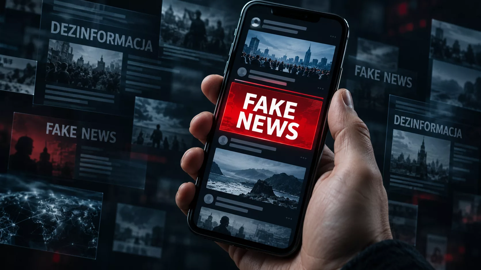 91 proc. Polaków uwierzyło w przynajmniej jednego fake newsa. Social media głównym źródłem dezinformacji