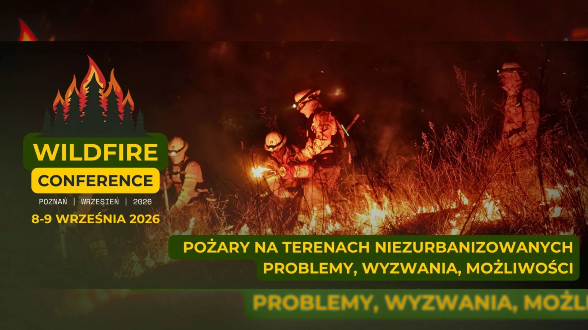 Jak przygotować się na coraz groźniejsze pożary? Międzynarodowa konferencja strażaków w Poznaniu