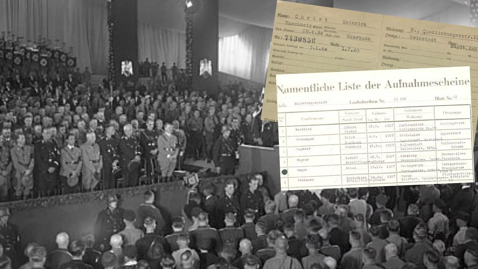 Niemcy odkrywają wojenną przeszłość swoich rodzin. Kartoteka NSDAP coraz łatwiej dostępna