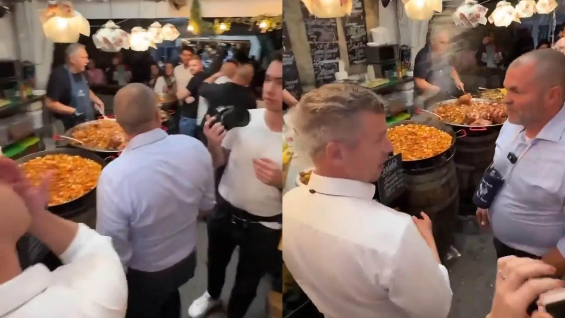 Premier Węgier oblany winem podczas festiwalu. Incydent w Szekszárdzie