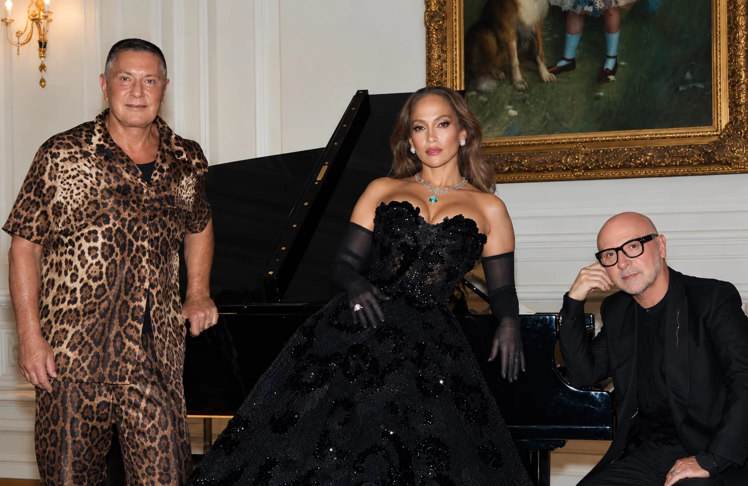 Jennifer Lopez na Vogue World w Mediolanie. Na wybieg zaprosił ją Lorenzo Musetti