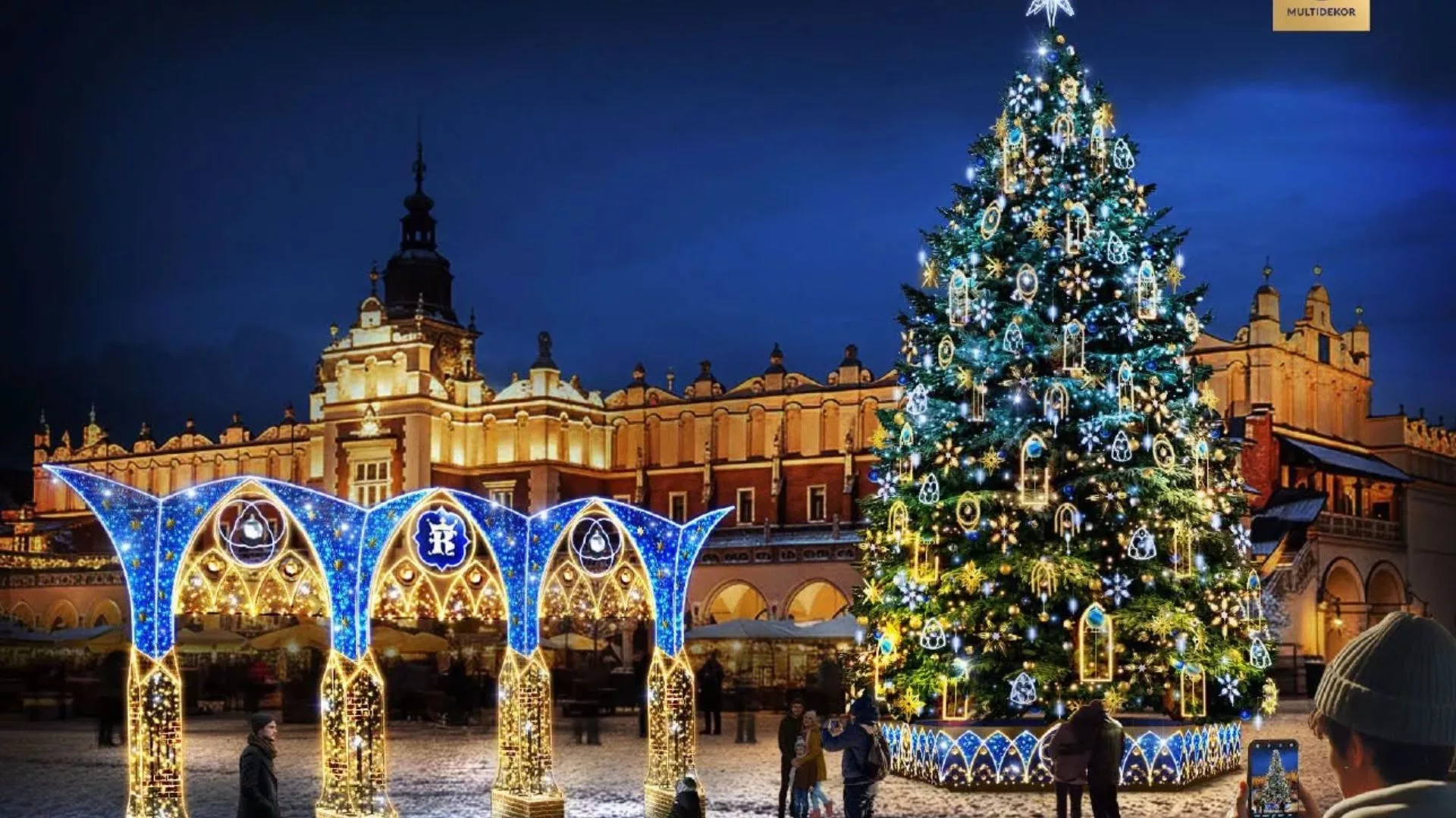 Kraków już szykuje się do świąt. Nowa iluminacja będzie inspirowana gotykiem