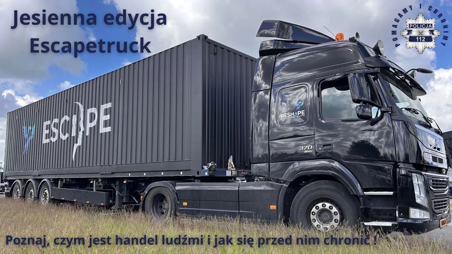 Escapetruck rusza w trasę po Polsce. Pokazuje, jak działa handel ludźmi i jak się przed nim chronić