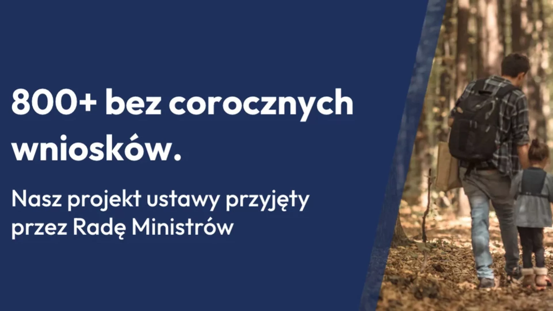 Koniec corocznych wniosków o 800+? Rząd przyjął projekt zmian. Wiadomo, od kiedy