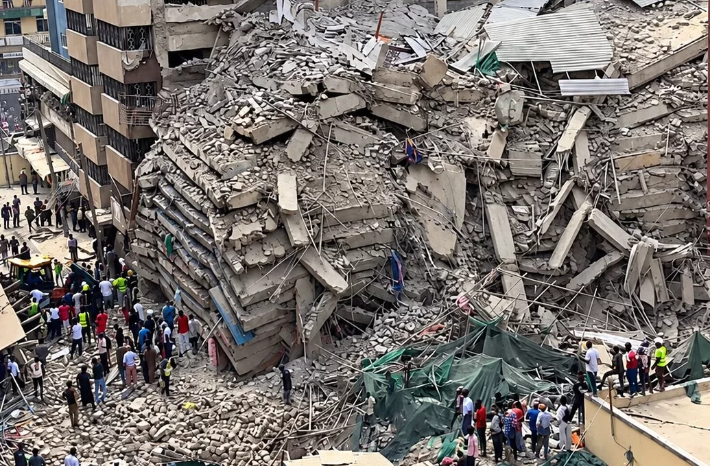 Budynek runął w Nairobi. Ratownicy szukają ludzi pod gruzami