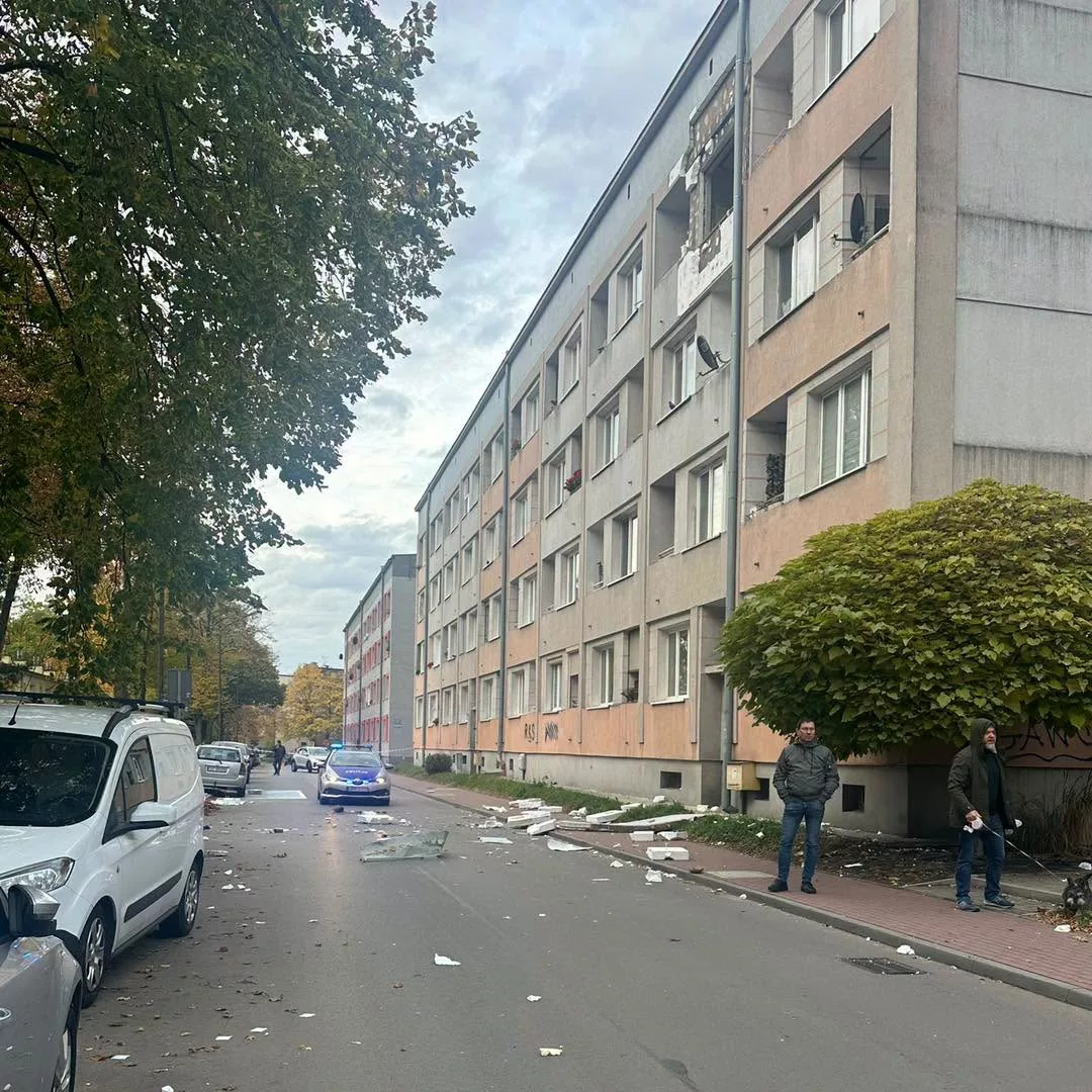 Wybuch gazu w bloku w Częstochowie. Ewakuowano 18 osób