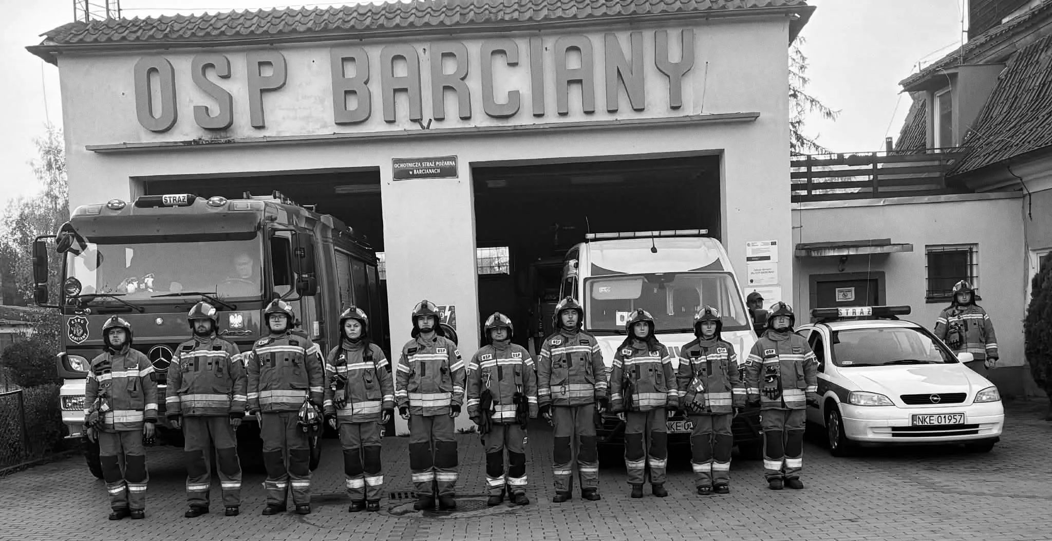 Tragiczny wypadek w Barcianach. Nie żyje 28-letni strażak Adam Segin